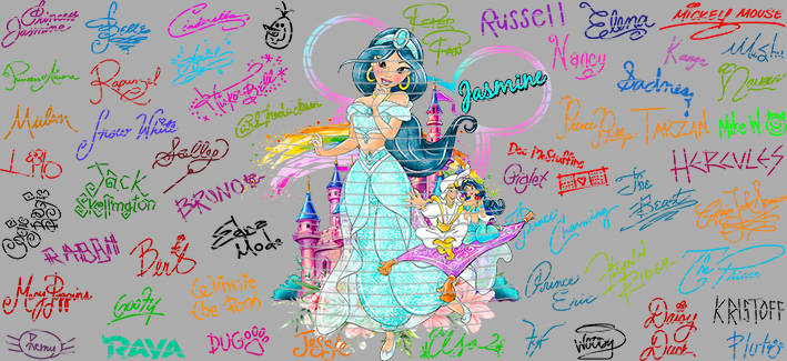 16oz Disney style-D-1287